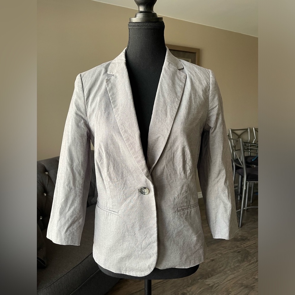 Banana Republic Cotton Blazer